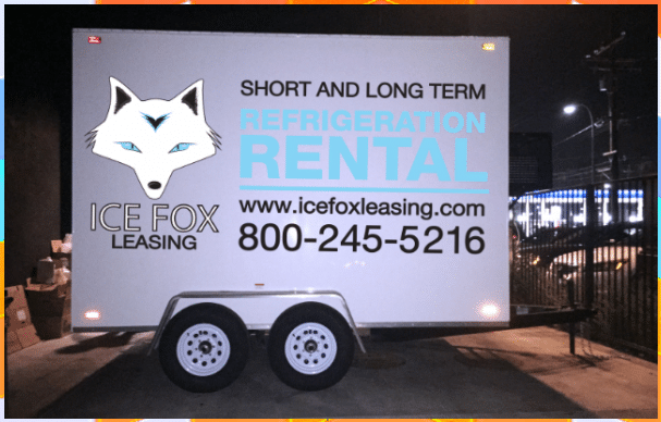 trailer refrigeration icefox leasing temporary refrigeration with wheels